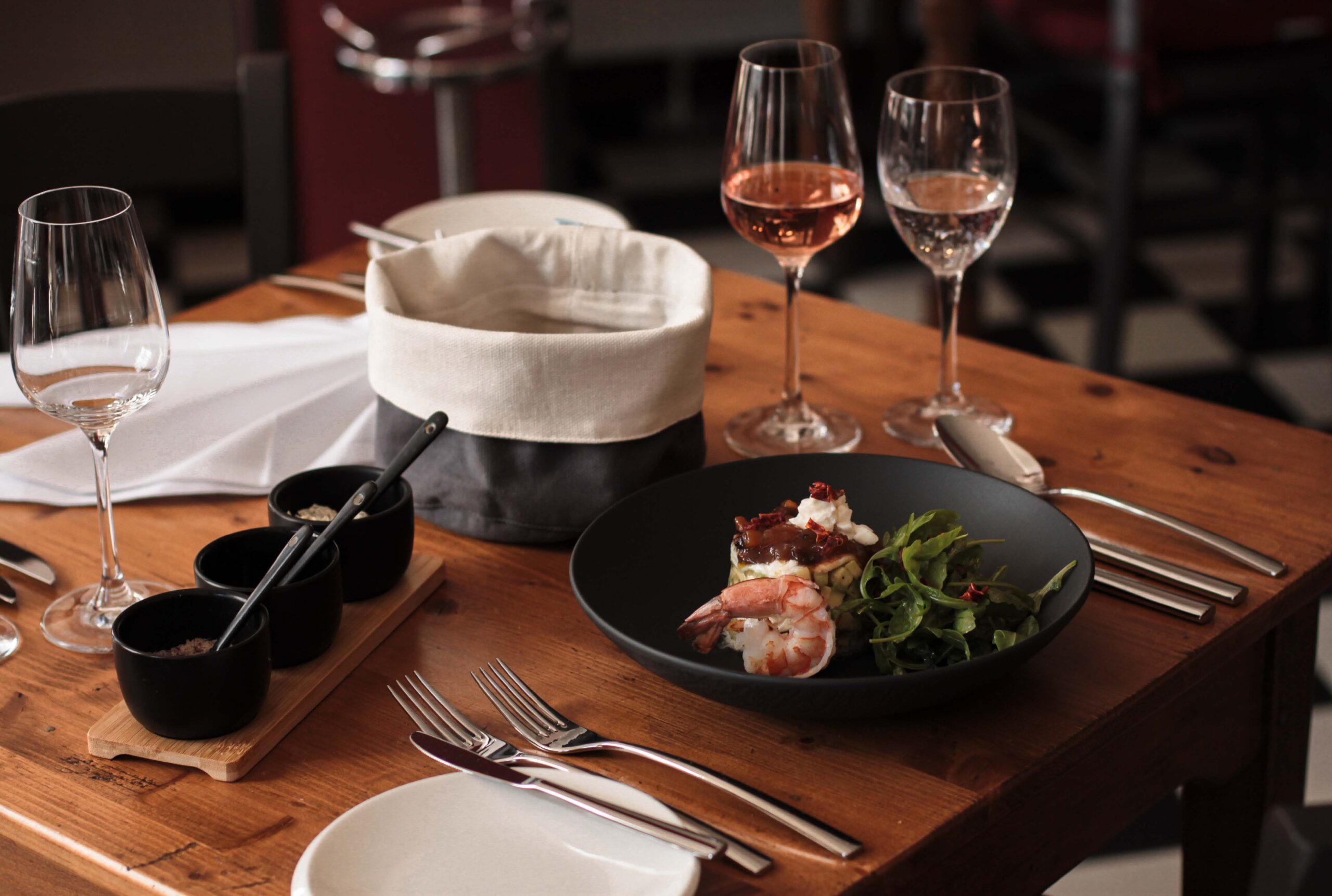 Gedeckter Tisch Restaurant Zum Dompropst