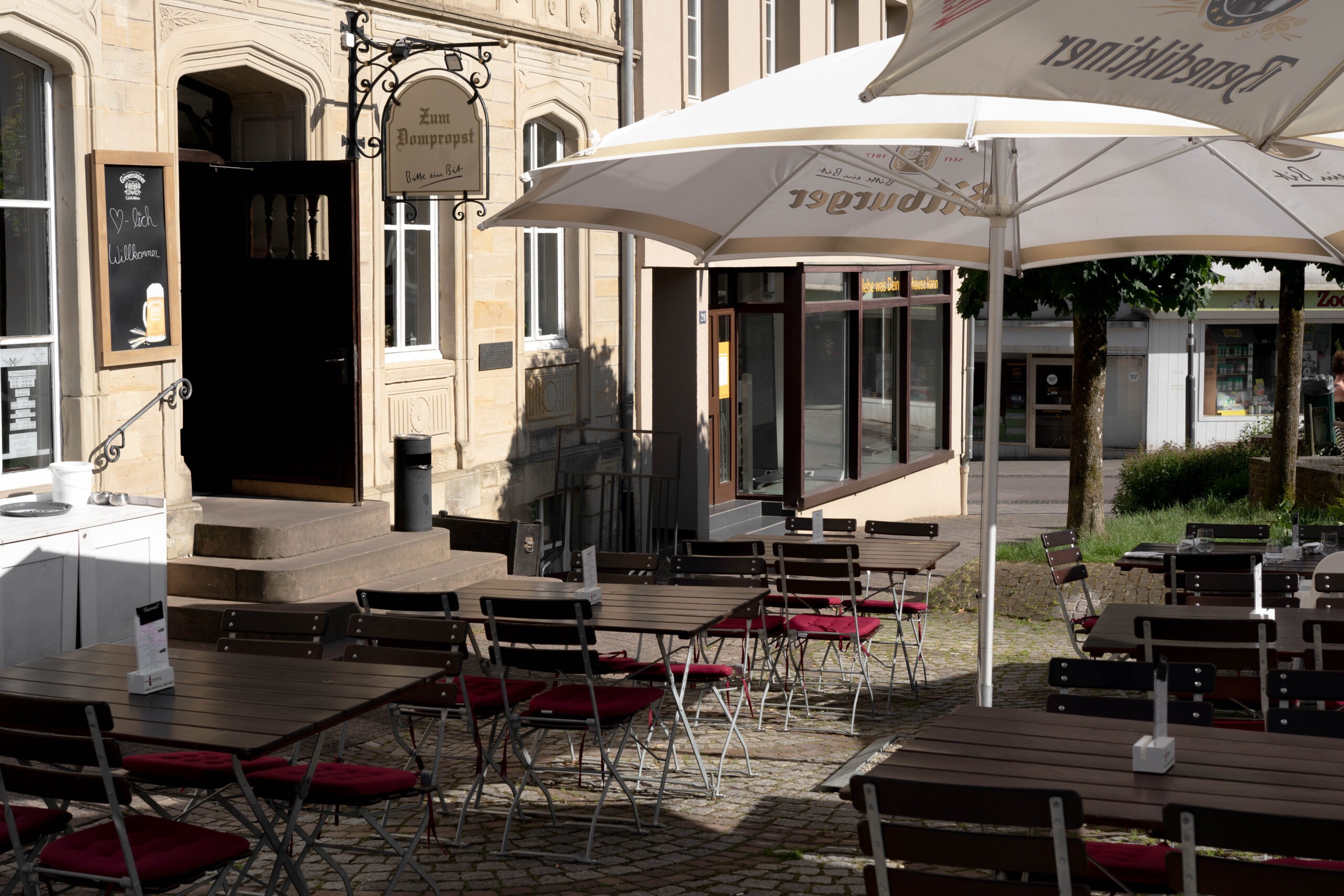 Terrasse Restaurant Zum Dompropst Wadern