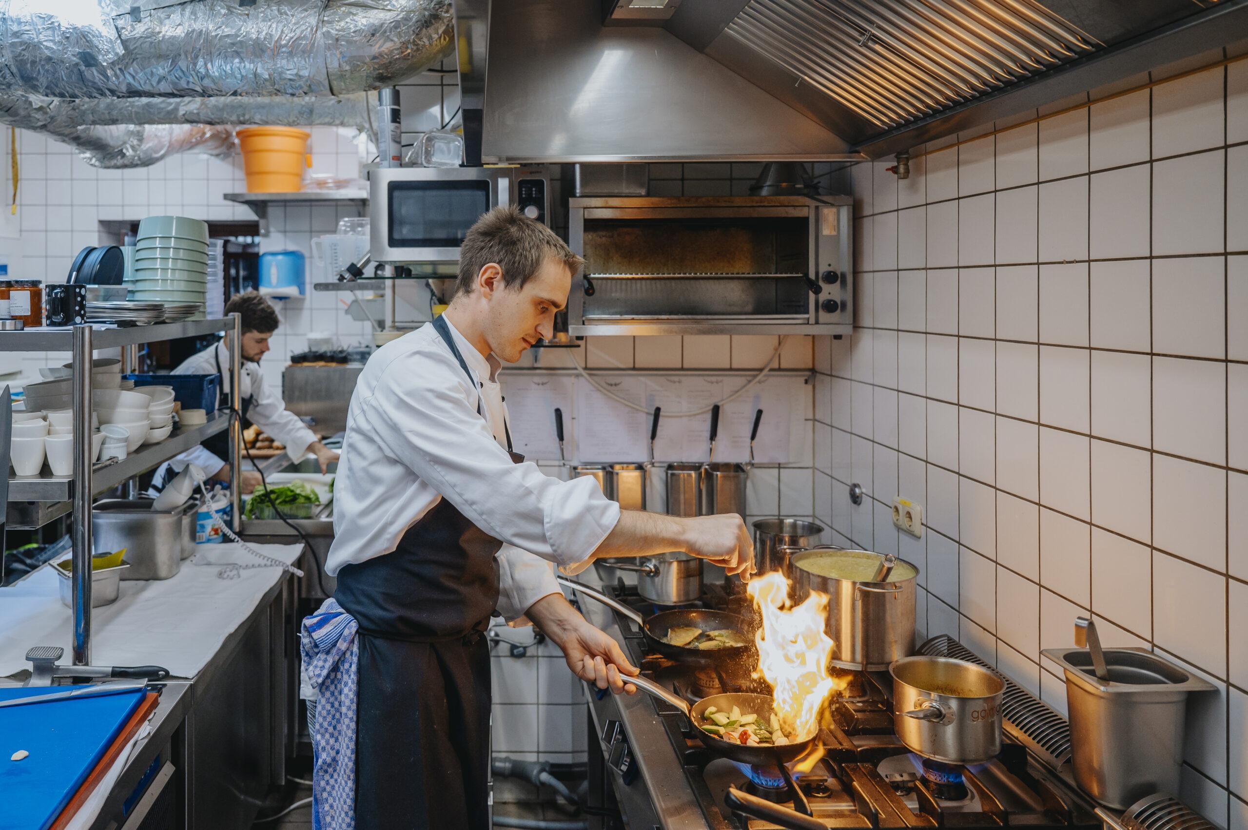 Küche und Handwerk im Restaurant Zum Dompropst